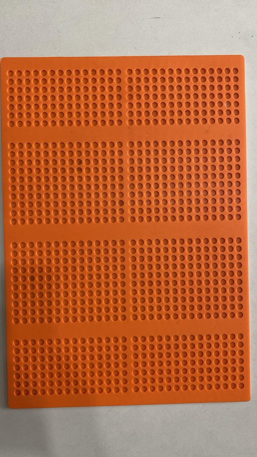 Turuncu çalışma pedi