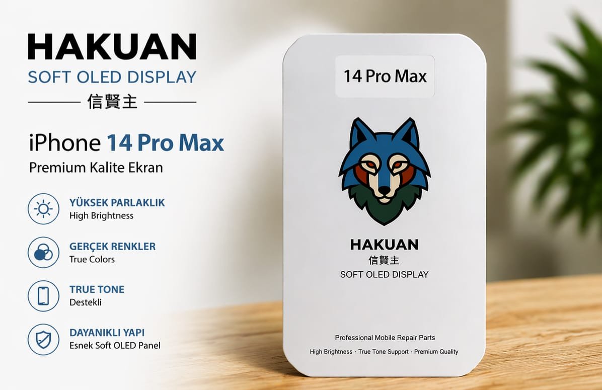 Hakuan 14 Pro Max Tak Çalıştır Ekran