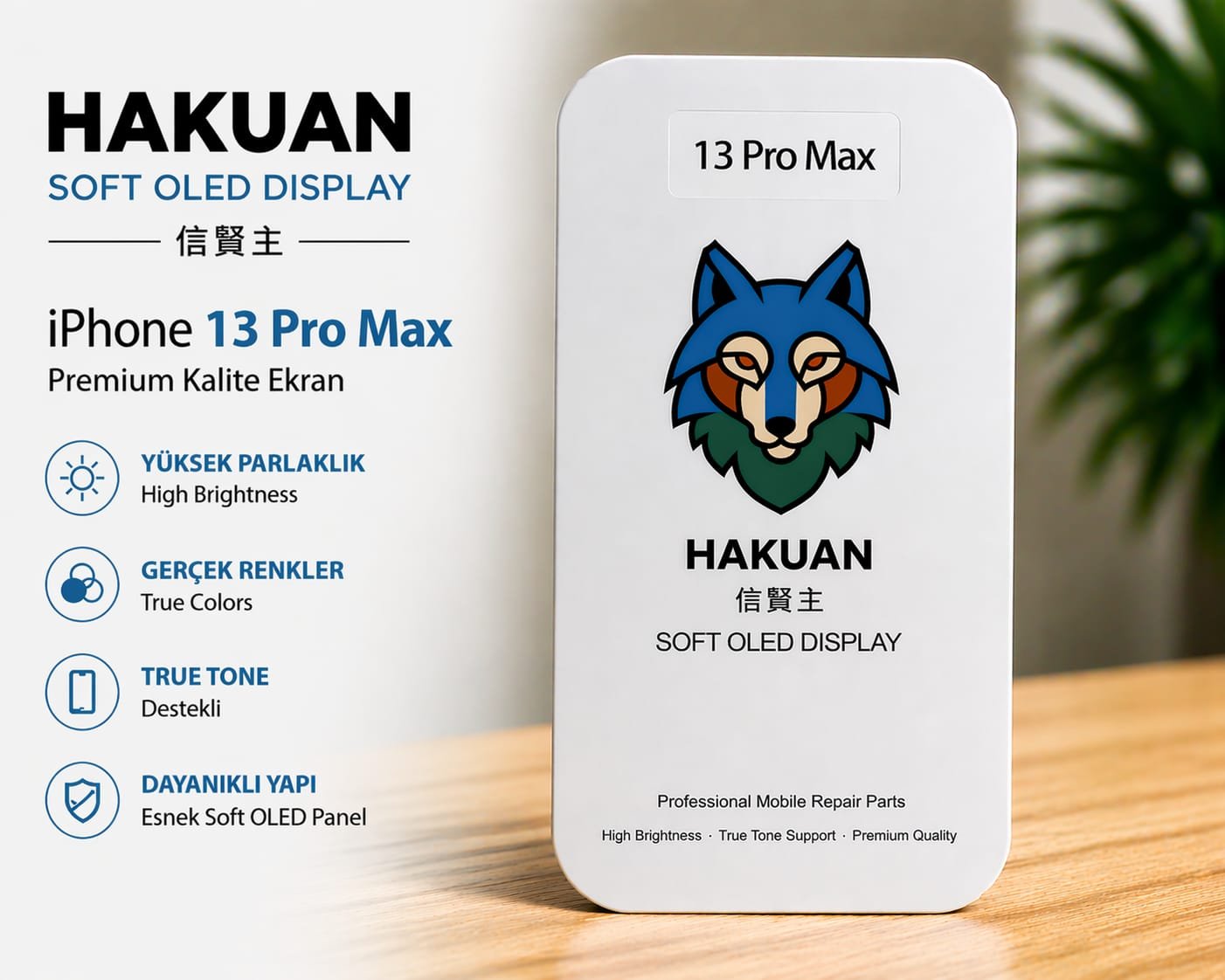 Hakuan 13 Pro Max Tak Çalıştır Ekran