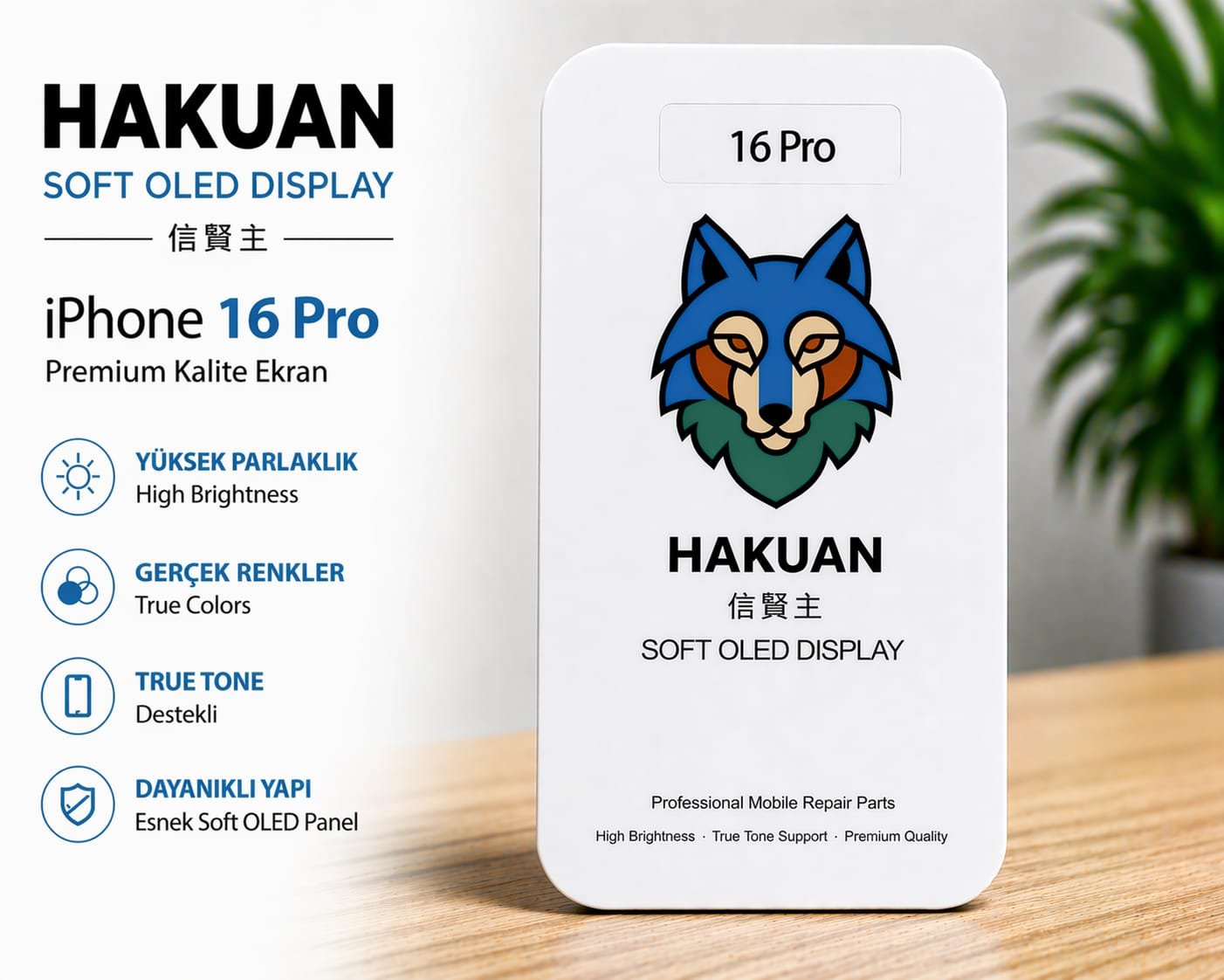 Hakuan 16 Pro uyarı vermemesi için chip aktarmak gerekir Ekran