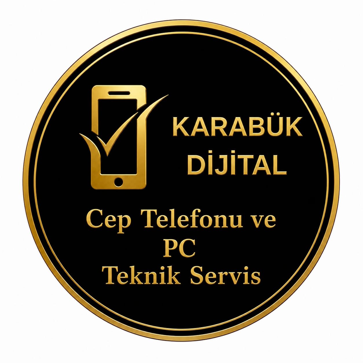 Garanti etiketi 15 mm altın harıflı